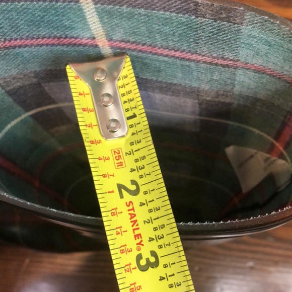 RALPH LAUREN Rossalyn II Black Watch Plaid Knee High Wellies Size 10 - Picture 14 of 17